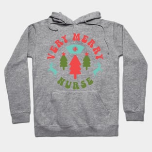 Very merry nurse Hoodie